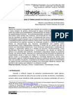 Discussões de Gênero E Feminilidades Na Escola Contemporânea