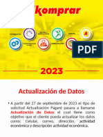 Actualización de Datos