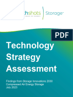 Technology Strategy Assessment On Compressed Air Energy Storage