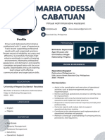 Maria Odessa Cabatuan - CV - New