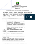 Edital #6 - 2022 - Prenae - Reitoria - Ifma - Orientações de Matrículas