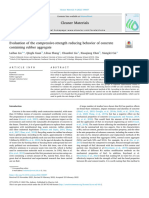 Evaluation of The Compressive Strength Reducing Behavior of - 2022 - Cleaner Ma