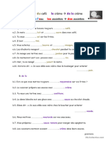 Articles Partitifs Introduction Débutants