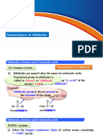 Module 2-Nomenclature of Aldehyde