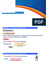 Module 22-Nomenclature of Carboxylic Acids