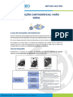 1.9. Projeções Cartográficas Visão Geral