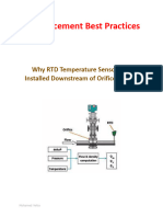 RTD Placement Best Practices