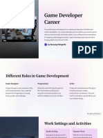 Game Developer Career