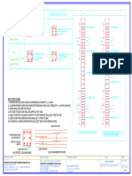 R.C.C Column Schedule: 20mmø 16mmø