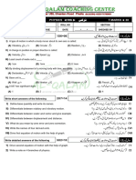 Chapter Wise 9th Physics