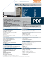 Cummins 100kva 3 Phase Specs