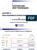 KIG3001 Lecture 2 - DAQ and Virtual Instrumentation