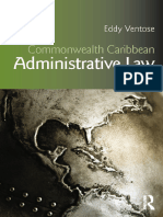 Commonwealth Caribbean Administrative Law by Eddy Ventose