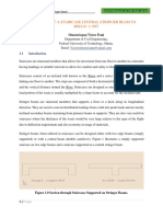 Design of A Staircase Central Stringer B