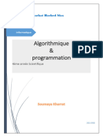 Cours Algorithmique Et Programmation