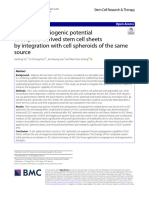 Enhanced Angiogenic Potential of Adipose-Derived Stem Cell Sheets by Integration With Cell Spheroids of The Same Source