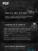 Teoría Del Estado Unidad II Primera Parte.