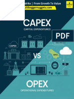 Capex VS Opex