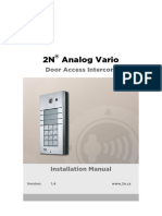 2N Analog Vario Installation Manual EN 1.4