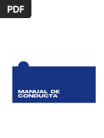 Manual de Conducta de La Empresa EJEMPLO