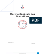 Marche Générale Des Opérations: PM Barbereau