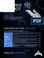 Humanoid Robot Pitch Deck by Slidesgo