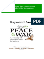 Get Peace and War A Theory of International Relations 1st Edition Raymond Aron Free All Chapters