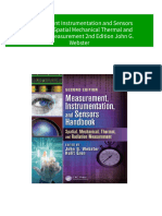 Measurement Instrumentation and Sensors Handbook Spatial Mechanical Thermal and Radiation Measurement 2nd Edition John G. Webster