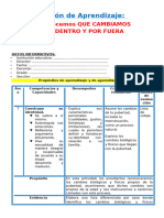 5° Sesión Día 2 Tut Reconocemos Que Cambiamos Por Dentro y Por Fuera