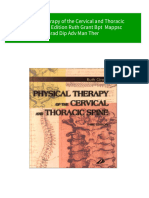 Physical Therapy of The Cervical and Thoracic Spine Third Edition Ruth Grant BPT Mappsc Grad Dip Adv Man Ther Download PDF