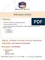 4-Risk Factors of NCDs