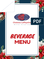 Chateau Lafayette Beverages Menu