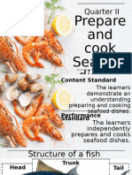 LO1 Perform Mise en Place (Market Forms of Fish & Shellfish)