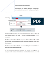 Thermal Resistance in Conduction