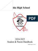 FHS Student-Parent Handbook 2024-2025