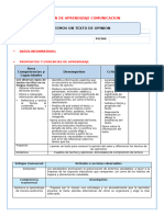 3° Ses Com - Leemos Un Texto de Opinion