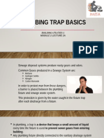 BUILDING UTILITIES 1 Module 2 Lecture 2a - Plumbing Trap Basics Revised 2020