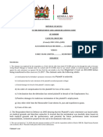 Alexander Mungai Muchuku V Family Bank Limited (Cause 380of2016) 2019KEELRC2074 (KLR) (Employment and Labour) (8march2019) (Judgment)