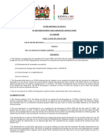 Felix Mutie Musango V Tin Can Manufacturers Limited (Cause 1633of2016) 2020KEELRC162 (KLR) (Employment and Labour) (27november2020) (Judgment)