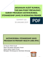 Antimicrobial Stewardship Ams Program in Primary Health Care PHC