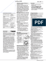 MonoTec 868 Notices D Instructions Emetteurs Radio