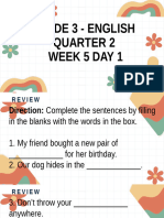 G3Q2 Week 5 English