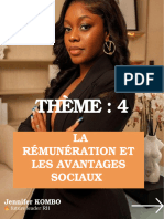 Thème 4 - Rémunération Et Avantages Sociaux