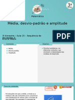 Média, Desvio-Padrão e Amplitude: Matemática