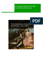 PDF The Seduction Narrative in Britain 1747 1800 1st Edition Katherine Binhammer Download