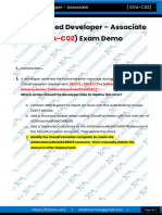 AWS Certified Developer - Associate Demo