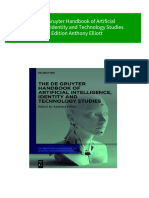 Full The de Gruyter Handbook of Artificial Intelligence Identity and Technology Studies 1st Edition Anthony Elliott Ebook All Chapters