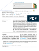 Prenatal EDC Exposure DNA Methylation and Early Childho - 2024 - Environment I