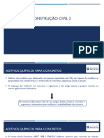 Aditivos Químicos e Adições Minerais - Materiais de Construção II