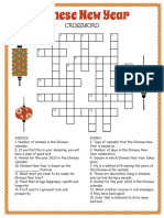 Chinese New Year Crossword